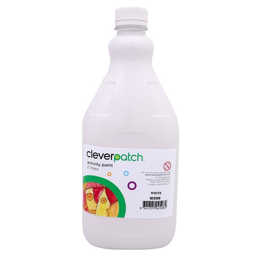 CleverPatch Activity Paint - White - 2 Litres