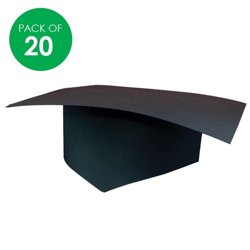 Cardboard Graduation Hats - Pack of 20