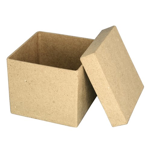 Papier Mache Box - Square