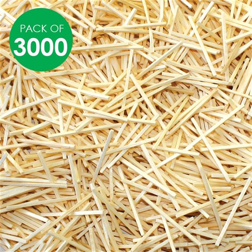 Matchsticks - Natural - Pack of 3,000