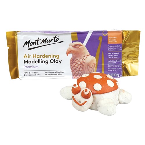 Mont Marte Modelling Clay - Terracotta - 500g Pack