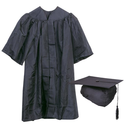 Graduation Gown & Hat Set