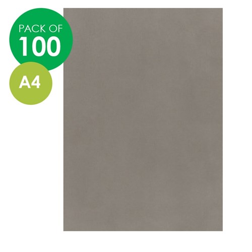 CleverPatch Cover Paper - A4 - Grey - Pack of 100