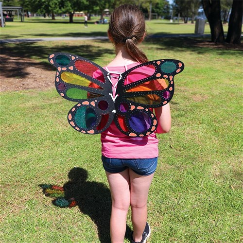 Large Wooden Butterfly Wings