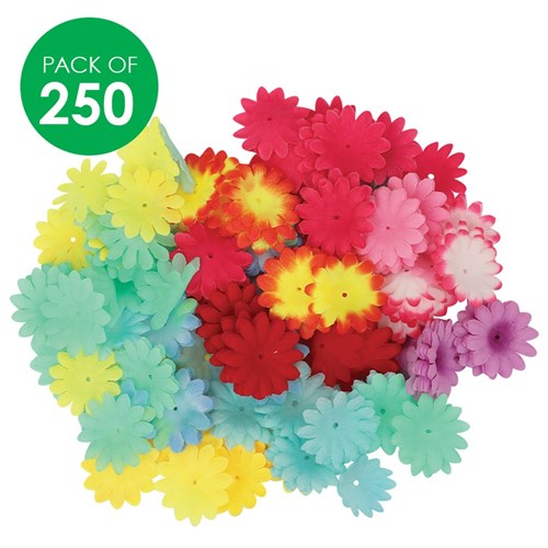 Fabric Flowers - Pack of 250