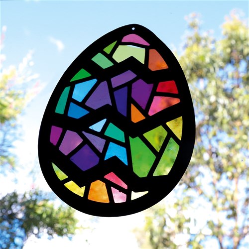 Cardboard Easter Sun Catchers - Pack of 20