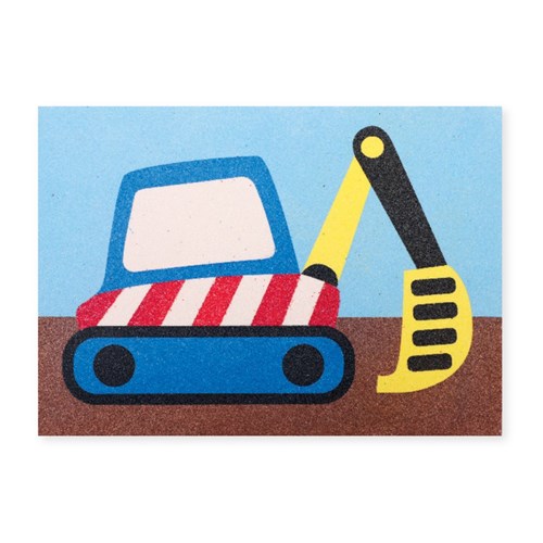 Construction Sand Art Sheets - Pack of 20