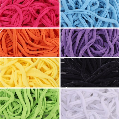 Fabric Weaving Loops - Assorted Colours - Tub of 230