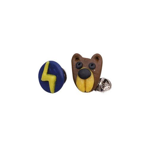 Design Your Own Pins - Silver - Pack of 50