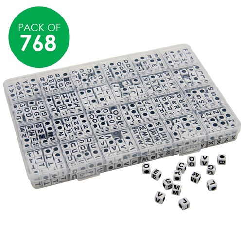 Alphabet Beads - Pack of 768