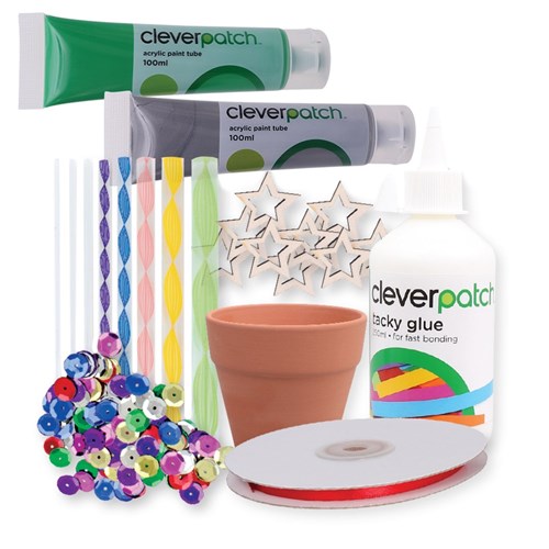Christmas Tree Pot Ornaments Group Pack