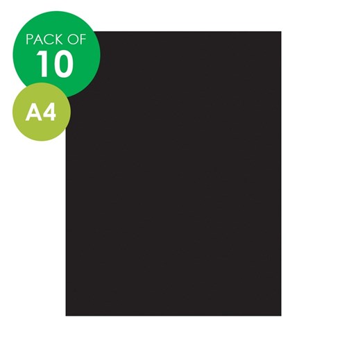 Rainbow Surface Board - A4 - Black - Pack of 10