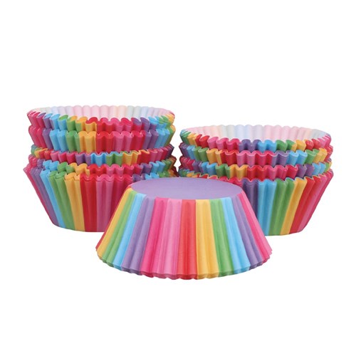 Patty Pans - Rainbow - Pack of 250